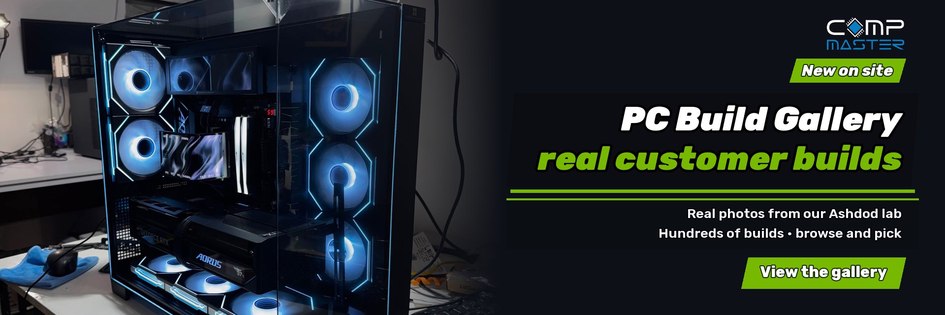 Gallery of PCs built for our customers — Comp Master Ashdod