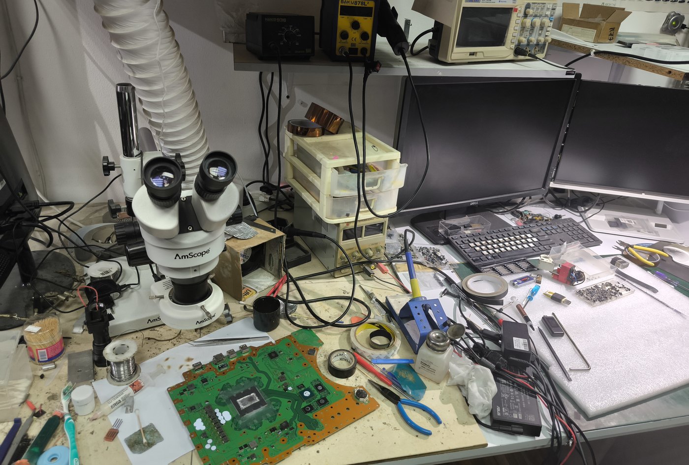 Desktop motherboard replacement — Comp-Master lab, Ashdod