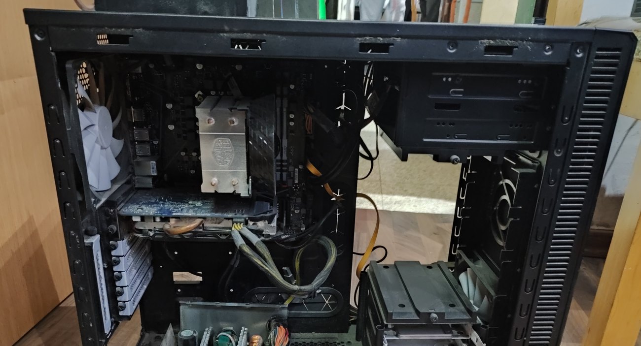 Desktop power supply replacement — Comp-Master, Ashdod